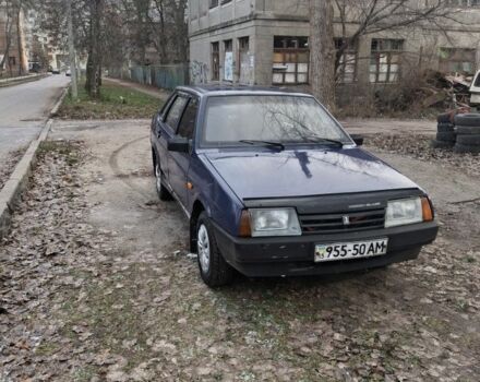 Синий ВАЗ 21099, объемом двигателя 0 л и пробегом 155 тыс. км за 800 $, фото 4 на Automoto.ua