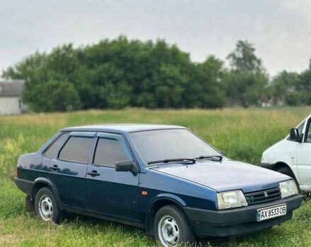 Синий ВАЗ 21099, объемом двигателя 1.5 л и пробегом 172 тыс. км за 2500 $, фото 2 на Automoto.ua