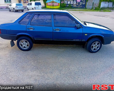 Синий ВАЗ 21099, объемом двигателя 1.5 л и пробегом 289 тыс. км за 950 $, фото 5 на Automoto.ua