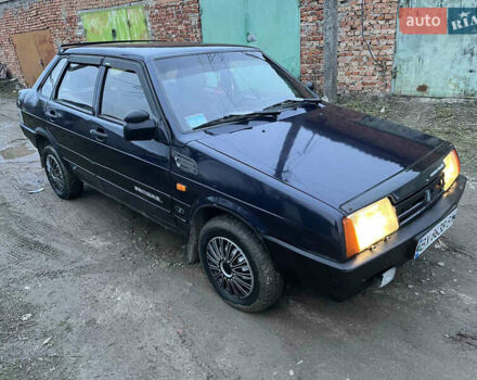 Синій ВАЗ 21099, об'ємом двигуна 1.5 л та пробігом 162 тис. км за 1350 $, фото 2 на Automoto.ua