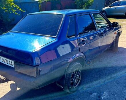 Синий ВАЗ 21099, объемом двигателя 1.5 л и пробегом 0 тыс. км за 1300 $, фото 8 на Automoto.ua