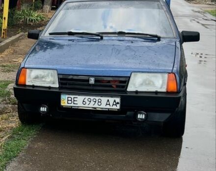 Синий ВАЗ 21099, объемом двигателя 1.5 л и пробегом 2 тыс. км за 1850 $, фото 7 на Automoto.ua