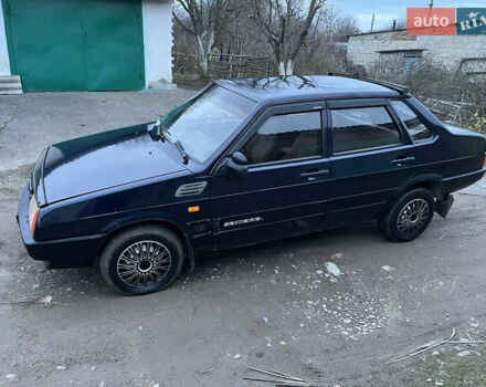 Синій ВАЗ 21099, об'ємом двигуна 1.5 л та пробігом 162 тис. км за 1350 $, фото 12 на Automoto.ua