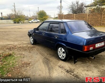 Синий ВАЗ 21099, объемом двигателя 1.5 л и пробегом 0 тыс. км за 900 $, фото 4 на Automoto.ua