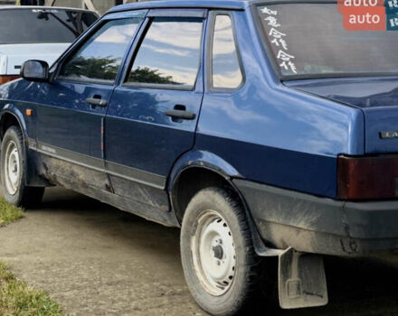 Синій ВАЗ 21099, об'ємом двигуна 1.6 л та пробігом 250 тис. км за 900 $, фото 4 на Automoto.ua