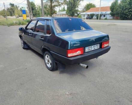 Синий ВАЗ 21099, объемом двигателя 1.5 л и пробегом 200 тыс. км за 950 $, фото 3 на Automoto.ua