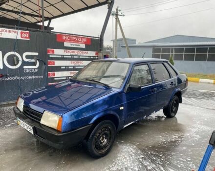 Синий ВАЗ 21099, объемом двигателя 0 л и пробегом 270 тыс. км за 950 $, фото 5 на Automoto.ua