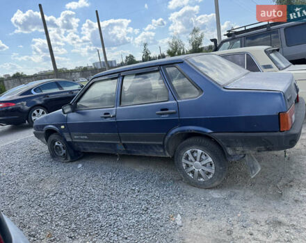 Синій ВАЗ 21099, об'ємом двигуна 1.5 л та пробігом 555 тис. км за 1100 $, фото 3 на Automoto.ua