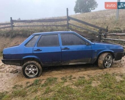 Синий ВАЗ 21099, объемом двигателя 1 л и пробегом 300 тыс. км за 1400 $, фото 7 на Automoto.ua