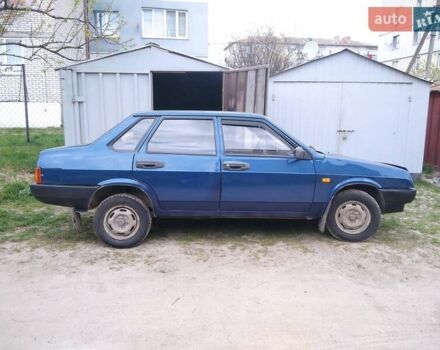 Синий ВАЗ 21099, объемом двигателя 0 л и пробегом 74 тыс. км за 1800 $, фото 2 на Automoto.ua