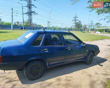 Синій ВАЗ 21099, об'ємом двигуна 1.5 л та пробігом 185 тис. км за 1500 $, фото 1 на Automoto.ua