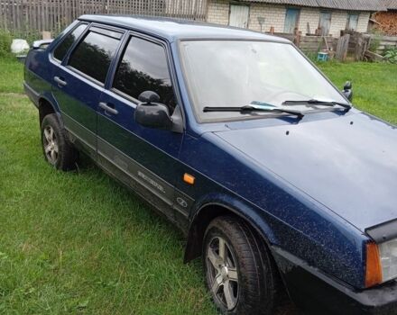 Синий ВАЗ 21099, объемом двигателя 0 л и пробегом 200 тыс. км за 1500 $, фото 1 на Automoto.ua