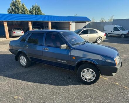 Синий ВАЗ 21099, объемом двигателя 1.5 л и пробегом 2 тыс. км за 2000 $, фото 2 на Automoto.ua