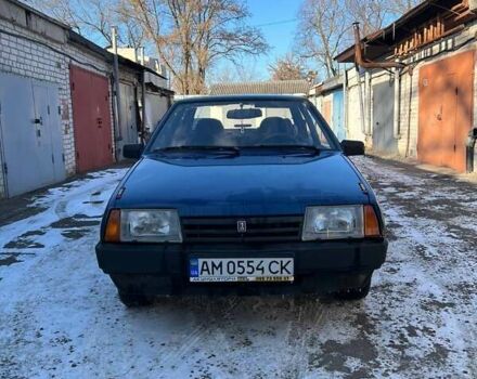 Синий ВАЗ 21099, объемом двигателя 1.5 л и пробегом 334 тыс. км за 2050 $, фото 4 на Automoto.ua