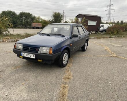 Синий ВАЗ 21099, объемом двигателя 1.5 л и пробегом 250 тыс. км за 1000 $, фото 3 на Automoto.ua