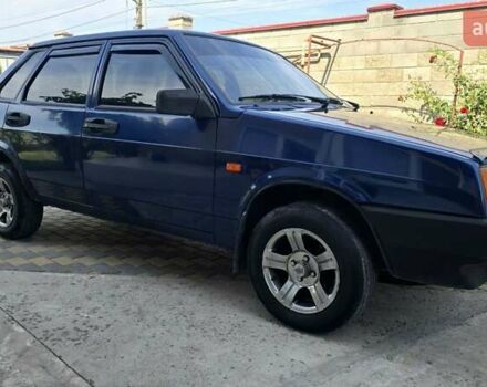 Синий ВАЗ 21099, объемом двигателя 1.5 л и пробегом 116 тыс. км за 2250 $, фото 2 на Automoto.ua