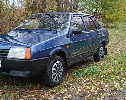 Синий ВАЗ 21099, объемом двигателя 1.5 л и пробегом 150 тыс. км за 1750 $, фото 14 на Automoto.ua