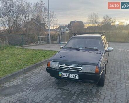 Синий ВАЗ 21099, объемом двигателя 1.5 л и пробегом 185 тыс. км за 990 $, фото 2 на Automoto.ua