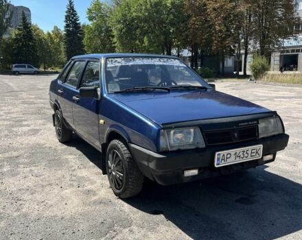 Синій ВАЗ 21099, об'ємом двигуна 1.5 л та пробігом 125 тис. км за 1400 $, фото 2 на Automoto.ua