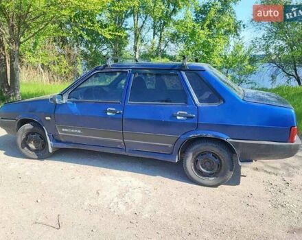 Синій ВАЗ 21099, об'ємом двигуна 1.5 л та пробігом 185 тис. км за 1500 $, фото 2 на Automoto.ua