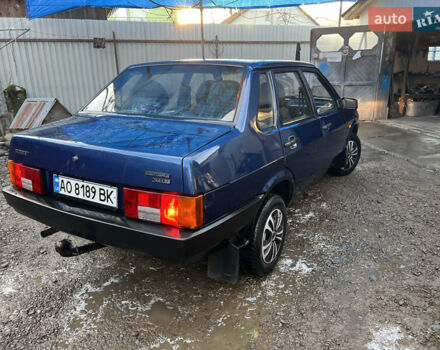 Синій ВАЗ 21099, об'ємом двигуна 1.5 л та пробігом 120 тис. км за 1100 $, фото 3 на Automoto.ua