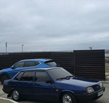 Синий ВАЗ 21099, объемом двигателя 1.5 л и пробегом 156 тыс. км за 2700 $, фото 1 на Automoto.ua