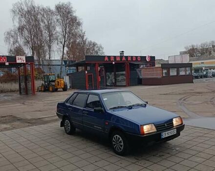 Синий ВАЗ 21099, объемом двигателя 1.5 л и пробегом 200 тыс. км за 1850 $, фото 5 на Automoto.ua