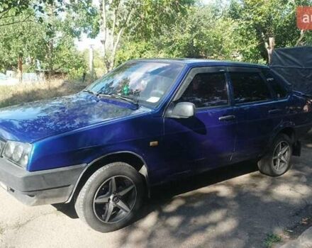 Синий ВАЗ 21099, объемом двигателя 1.5 л и пробегом 250 тыс. км за 2422 $, фото 4 на Automoto.ua