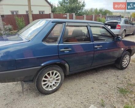 Синий ВАЗ 21099, объемом двигателя 1.5 л и пробегом 160 тыс. км за 3500 $, фото 5 на Automoto.ua