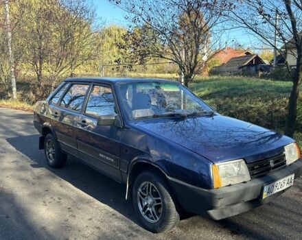 Синій ВАЗ 21099, об'ємом двигуна 1.6 л та пробігом 228 тис. км за 1150 $, фото 1 на Automoto.ua