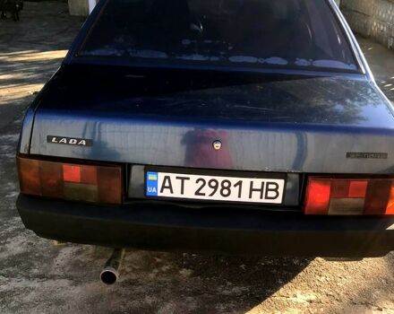 Синий ВАЗ 21099, объемом двигателя 1.5 л и пробегом 225 тыс. км за 1550 $, фото 2 на Automoto.ua