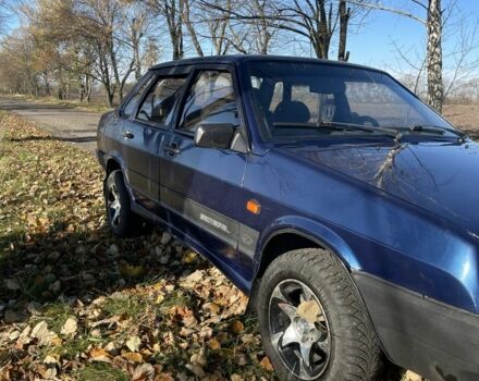 Синий ВАЗ 21099, объемом двигателя 1.5 л и пробегом 242 тыс. км за 1450 $, фото 5 на Automoto.ua