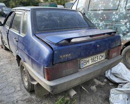 Синий ВАЗ 21099, объемом двигателя 1.5 л и пробегом 200 тыс. км за 600 $, фото 3 на Automoto.ua