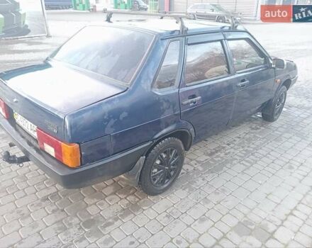 Синий ВАЗ 21099, объемом двигателя 1.5 л и пробегом 185 тыс. км за 990 $, фото 5 на Automoto.ua