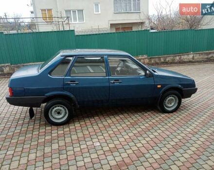 Синий ВАЗ 21099, объемом двигателя 1.5 л и пробегом 110 тыс. км за 1400 $, фото 2 на Automoto.ua