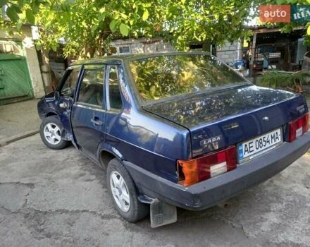 Синий ВАЗ 21099, объемом двигателя 1.5 л и пробегом 57 тыс. км за 1000 $, фото 3 на Automoto.ua