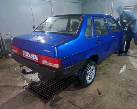 Синий ВАЗ 21099, объемом двигателя 0 л и пробегом 100 тыс. км за 1500 $, фото 2 на Automoto.ua