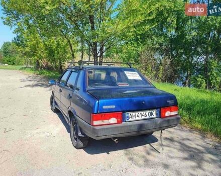 Синій ВАЗ 21099, об'ємом двигуна 1.5 л та пробігом 185 тис. км за 1500 $, фото 4 на Automoto.ua