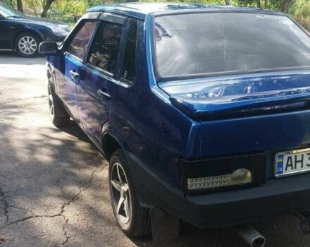Синий ВАЗ 21099, объемом двигателя 1.5 л и пробегом 250 тыс. км за 2200 $, фото 1 на Automoto.ua