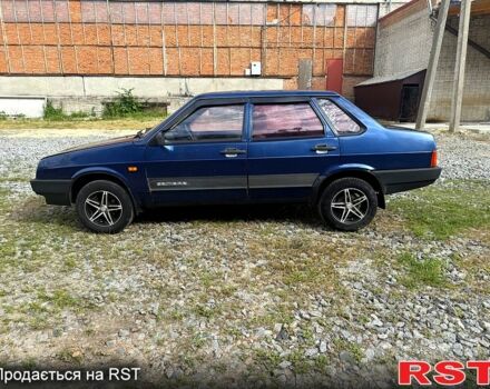 Синий ВАЗ 21099, объемом двигателя 1.5 л и пробегом 216 тыс. км за 950 $, фото 3 на Automoto.ua