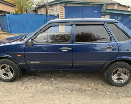 Синий ВАЗ 21099, объемом двигателя 1.5 л и пробегом 150 тыс. км за 2400 $, фото 2 на Automoto.ua