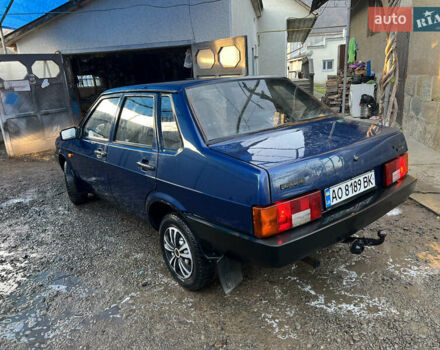 Синій ВАЗ 21099, об'ємом двигуна 1.5 л та пробігом 120 тис. км за 1100 $, фото 2 на Automoto.ua