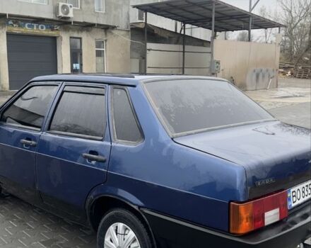 Синий ВАЗ 21099, объемом двигателя 1.5 л и пробегом 138 тыс. км за 1250 $, фото 3 на Automoto.ua