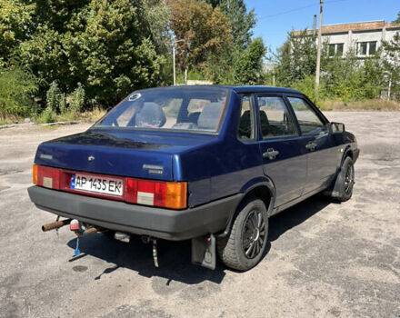 Синій ВАЗ 21099, об'ємом двигуна 1.5 л та пробігом 128 тис. км за 1400 $, фото 3 на Automoto.ua