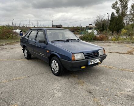Синий ВАЗ 21099, объемом двигателя 1.5 л и пробегом 250 тыс. км за 1000 $, фото 1 на Automoto.ua
