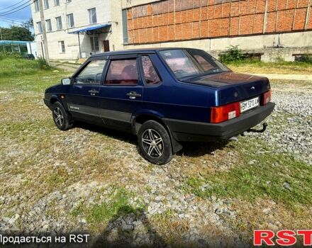 Синий ВАЗ 21099, объемом двигателя 1.5 л и пробегом 216 тыс. км за 950 $, фото 4 на Automoto.ua