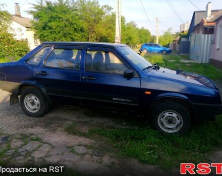 Синий ВАЗ 21099, объемом двигателя 1.5 л и пробегом 200 тыс. км за 950 $, фото 4 на Automoto.ua