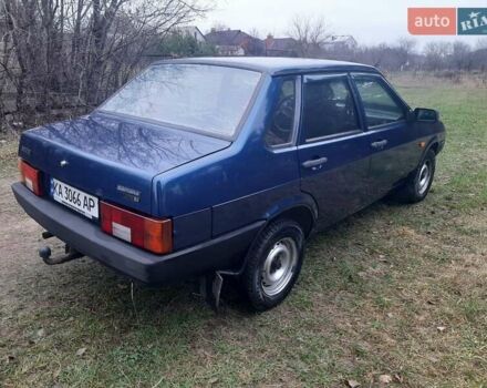 Синий ВАЗ 21099, объемом двигателя 1.5 л и пробегом 175 тыс. км за 1500 $, фото 2 на Automoto.ua