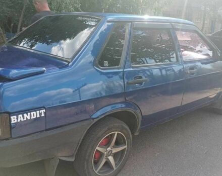 Синий ВАЗ 21099, объемом двигателя 1.5 л и пробегом 250 тыс. км за 2200 $, фото 2 на Automoto.ua