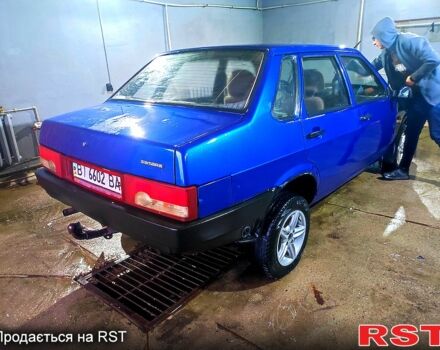 Синий ВАЗ 21099, объемом двигателя 1.5 л и пробегом 100 тыс. км за 1499 $, фото 2 на Automoto.ua